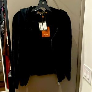 Lori Pianna Merano bomber new with tags cashmere hoodie